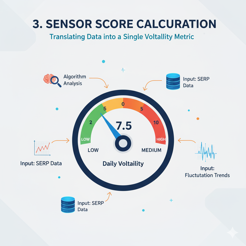 semrush sensor: Sensor Score Calculation