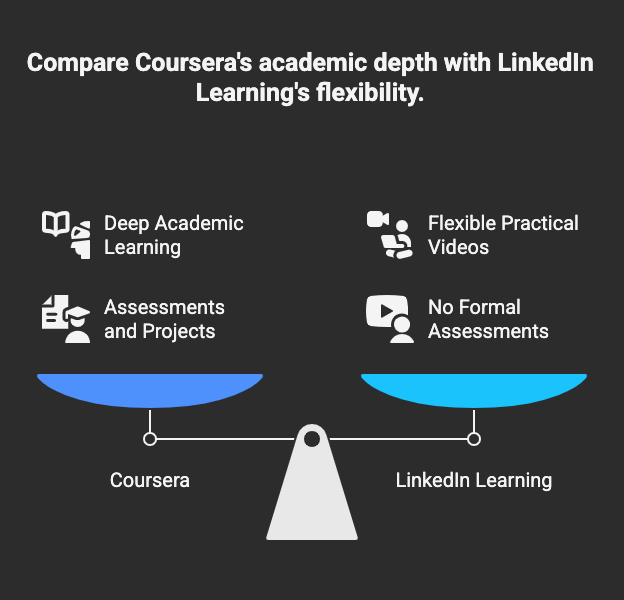 coursera vs linkedin learning