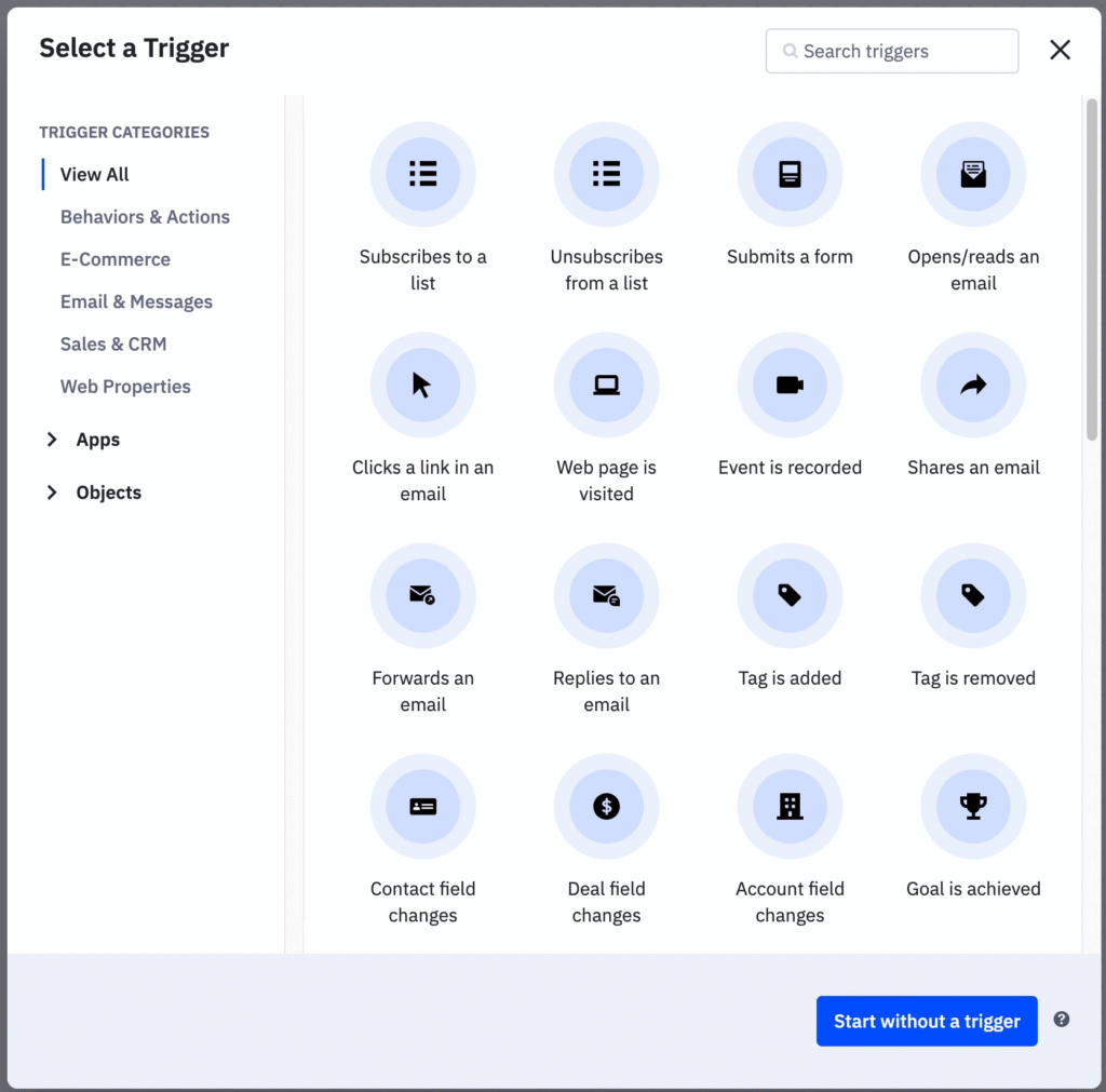 Mailerlite vs ActiveCampaign automation workflow comparison: ActiveCampaign