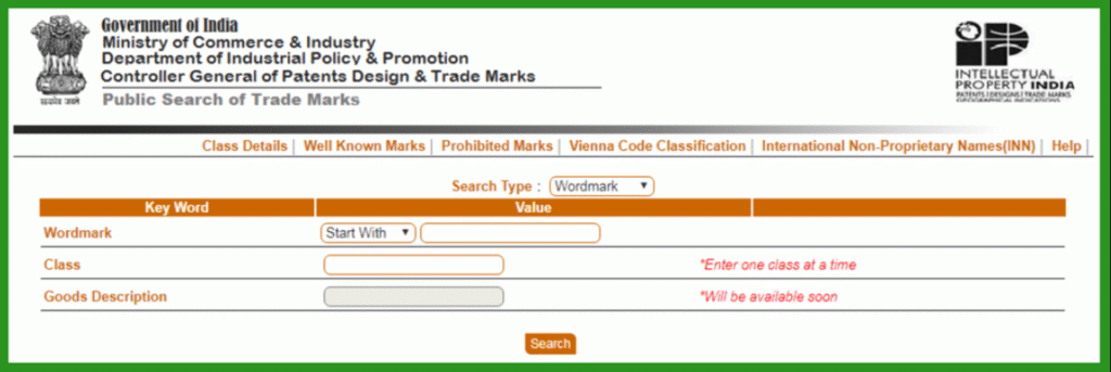 trademark examples in india